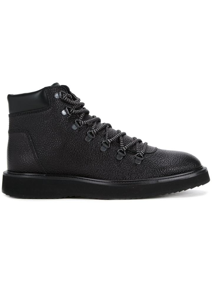 Hogan Pebbled Hiking Boots