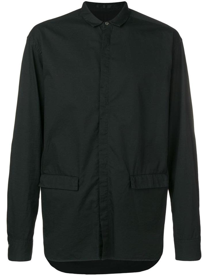 The Viridi-anne Button-up Shirt - Black