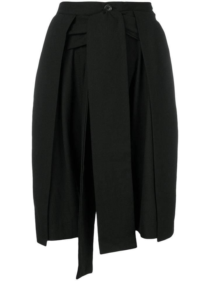 Henrik Vibskov Textured Flip Shorts - Black