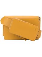 Lanvin Front Pouch Shoulder Bag - Yellow