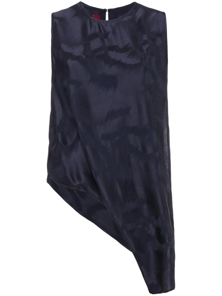 Sies Marjan Silk Blend Lysa Sleeveless Blouse - Blue