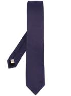 Burberry Plain Tie - Blue
