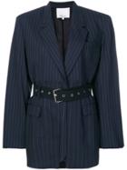 3.1 Phillip Lim Oversized Belted Blazer - Blue