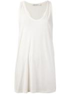 T By Alexander Wang Oversize Tank - White