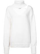 Monse Cut Out Jumper - White