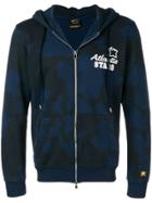 Atlantic Stars Camouflage Print Hoodie - Blue