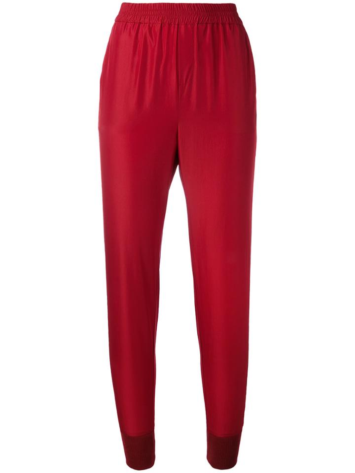 A.f.vandevorst Phone Track Trousers - Red
