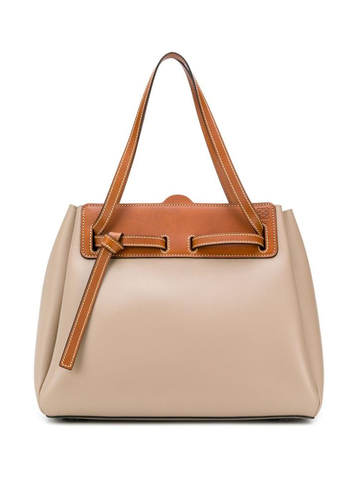 Loewe Two Tone Tote Bag - Neutrals