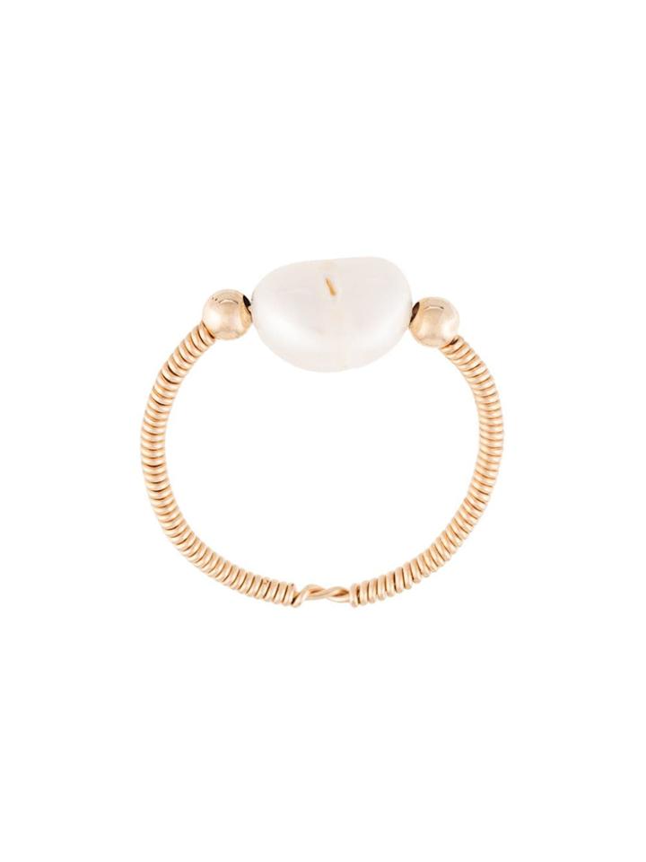 Petite Grand Wire Ring - Gold
