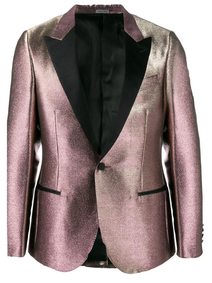 Lanvin Metallic-effect Blazer - Pink
