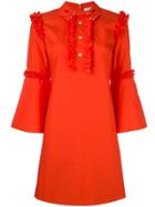 Vivetta Front Bib Dress - Yellow & Orange