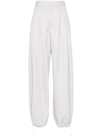 Markoo High-waisted Track Pants - Grey