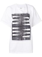 Mm6 Maison Margiela Oversized Printed T-shirt - White