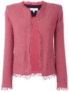 Iro Shavani Jacket, Size: 42, Pink/purple, Cotton/polyamide