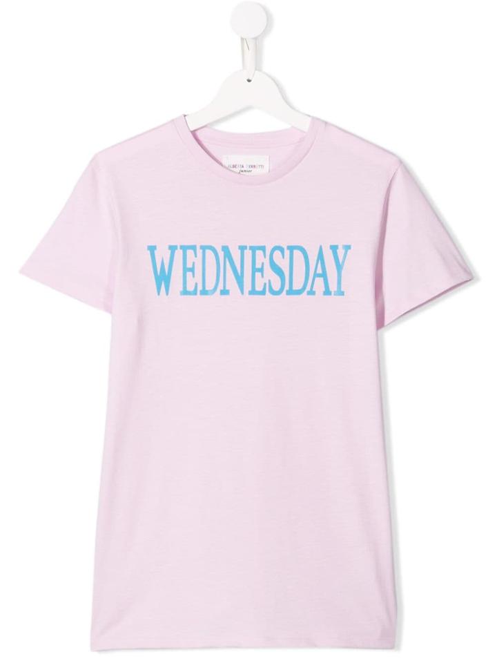 Alberta Ferretti Kids Wednesday T-shirt - Pink