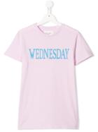 Alberta Ferretti Kids Wednesday T-shirt - Pink