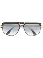 Cazal Geometric-frame Sunglasses - Black