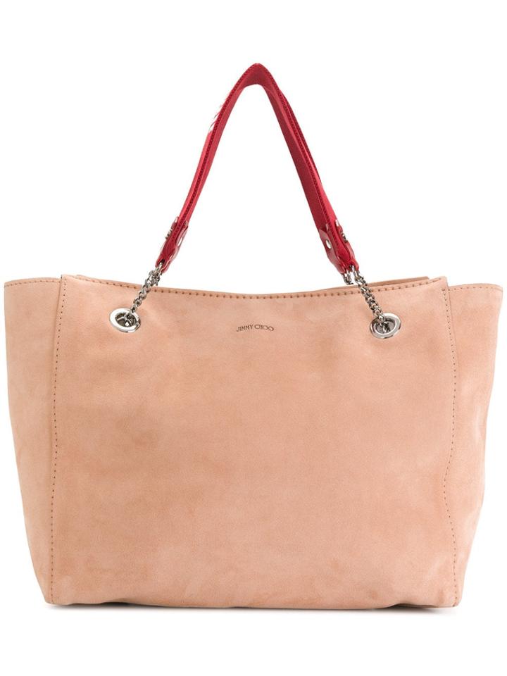 Jimmy Choo Flosue Tote - Neutrals