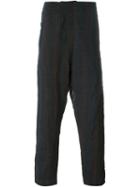 Uma Wang Pinstriped Loose Fit Trousers
