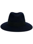 Maison Michel Henrietta Classic Felt Hat, Women's, Size: Small, Blue, Wool