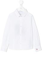Dolce & Gabbana Kids Peter Pan Collar Shirt, Girl's, Size: 10 Yrs, White