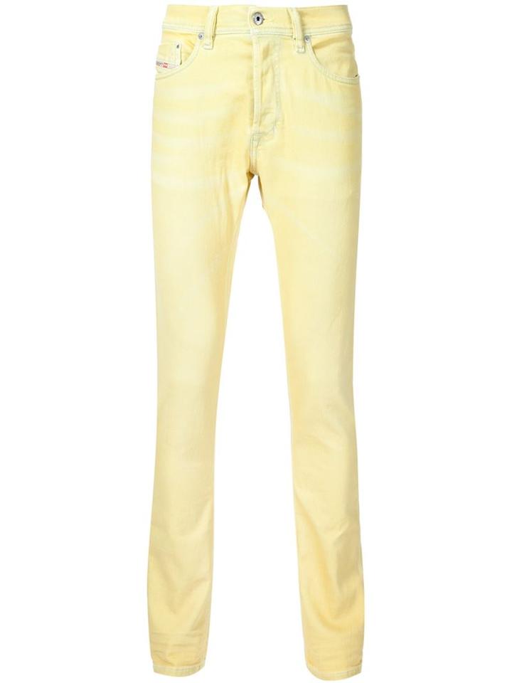 Diesel Tepphar Jeans, Men's, Size: 29, Yellow/orange, Cotton
