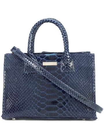 Elisabeth Weinstock Glazed Mini Tote - Blue
