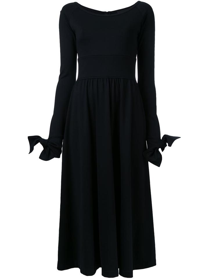 G.v.g.v. 'jersey' Cuff Dress, Women's, Size: Xs, Black, Nylon/polyurethane/rayon