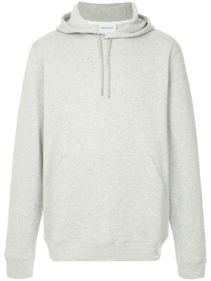 Norse Projects Classic Plain Hoodie - Grey