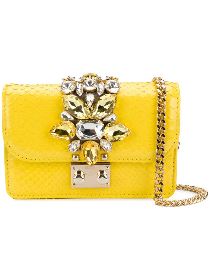 Gedebe Mini Cliky Clutch - Yellow & Orange