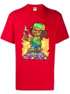 Supreme Molotov Kid T-shirt - Red