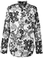 Just Cavalli - Floral Shirt - Men - Cotton - 52, Black, Cotton