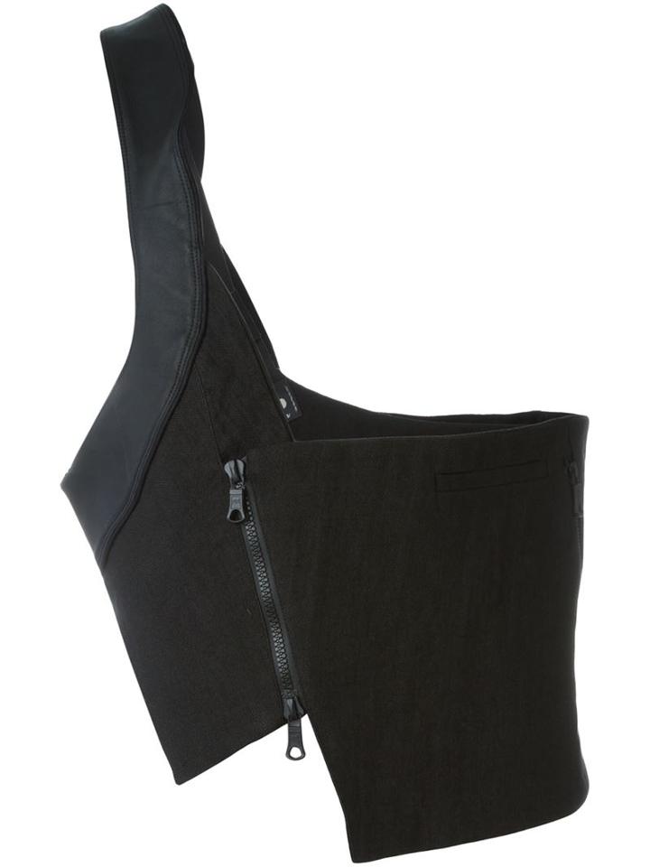 Lost & Found Ria Dunn Asymmetric Zip Vest