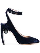 Nicholas Kirkwood Lola Pearl Pumps - Blue