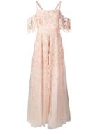 Zuhair Murad Crystal Embellished Gown - Pink