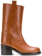 A.f.vandevorst Pull-on Midi Boots - Brown