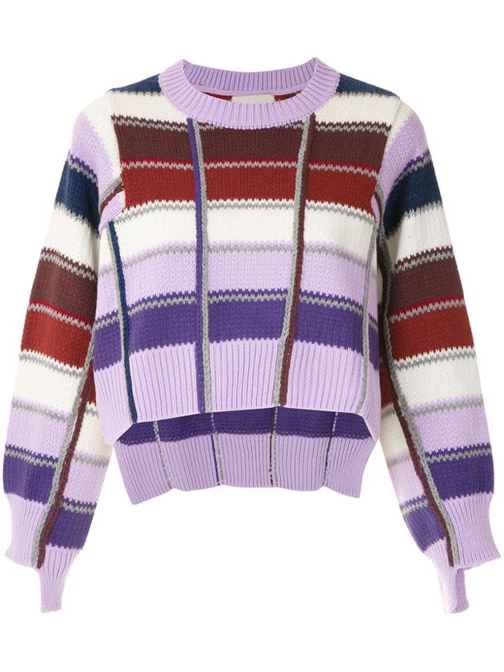 Framed Blusa Tricot Seville Framed - Purple