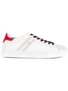 Hogan Lace Up Fastened Sneakers - White