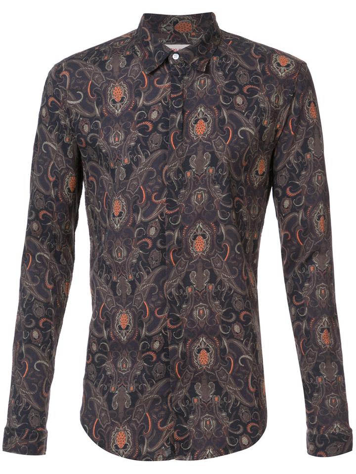 Osklen - Bangalore Shirt - Men - Cotton/spandex/elastane - G, Black, Cotton/spandex/elastane