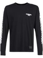 Neighborhood Long Sleeve Logo Top - Black