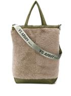 Yves Salomon Accessories Oversized Merino Tote - Brown