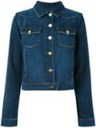 Frame Denim - Classic Denim Jacket - Women - Cotton/spandex/elastane - M, Blue, Cotton/spandex/elastane