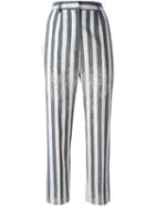 Mm6 Maison Margiela Striped Trousers