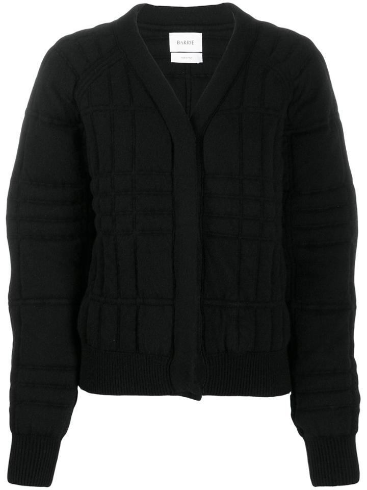 Barrie Quilted Bomber Jacket - Black
