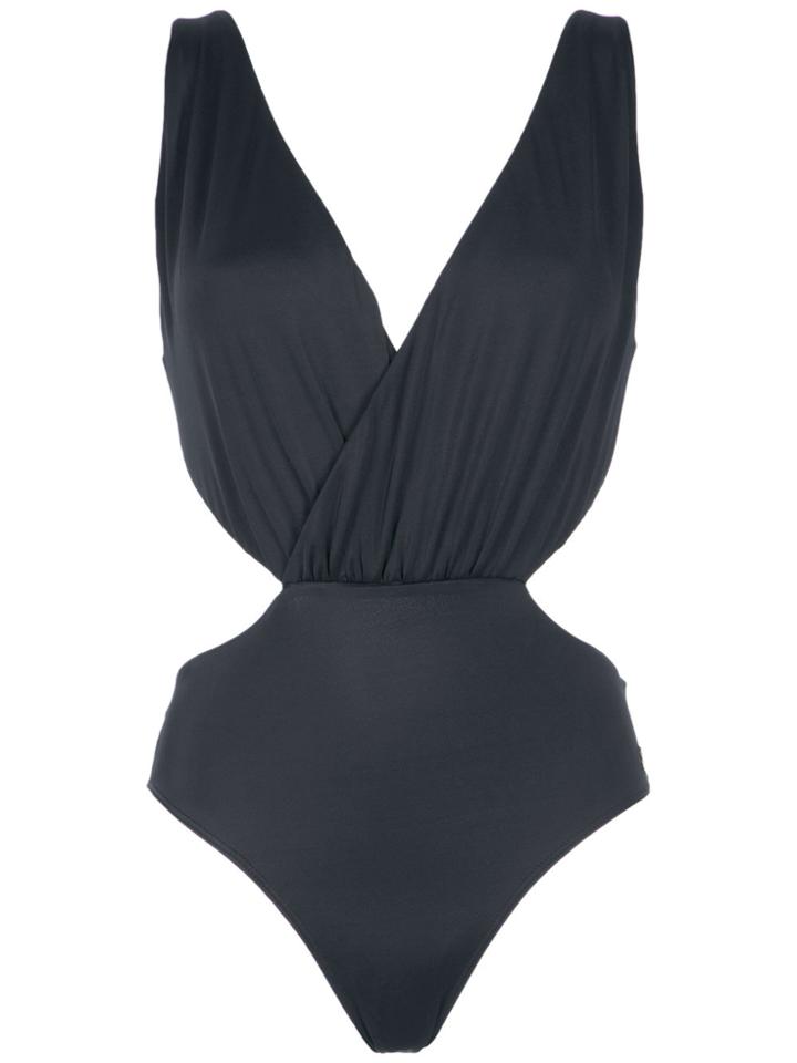 Brigitte Cut Out Swimsuit - Black