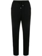 Ermanno Ermanno Cropped Drawstring Pants - Black