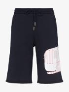 Thom Browne Whale Track Shorts - Blue