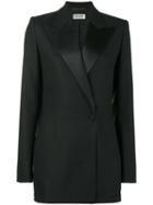 Saint Laurent - Tuxedo Playsuit - Women - Silk/cotton/polyester/virgin Wool - 36, Black, Silk/cotton/polyester/virgin Wool