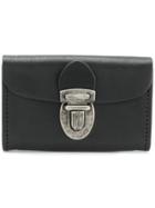Ann Demeulemeester Blanche Antique Lock Wallet - Black