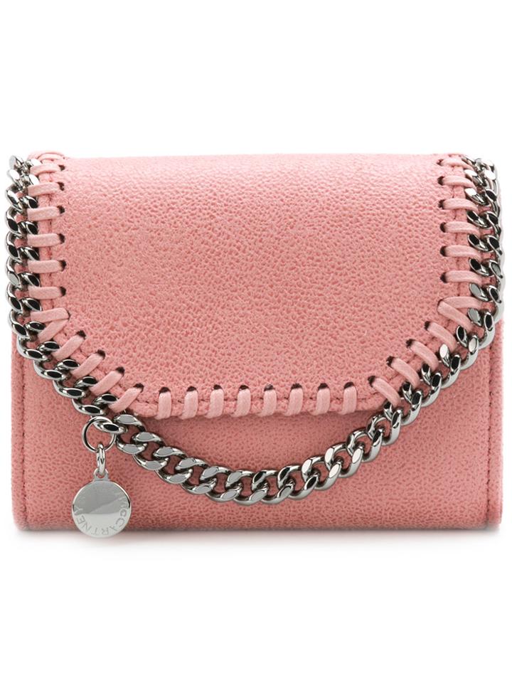 Stella Mccartney Chain Embellished Purse - Pink & Purple